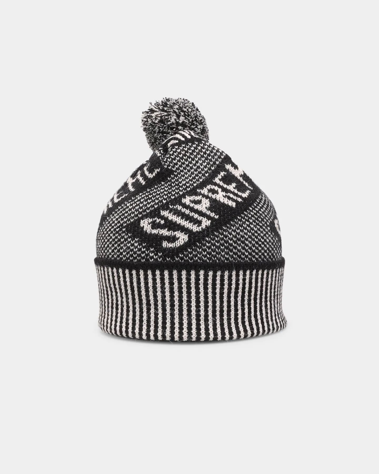 Supreme Banner Beanie Black