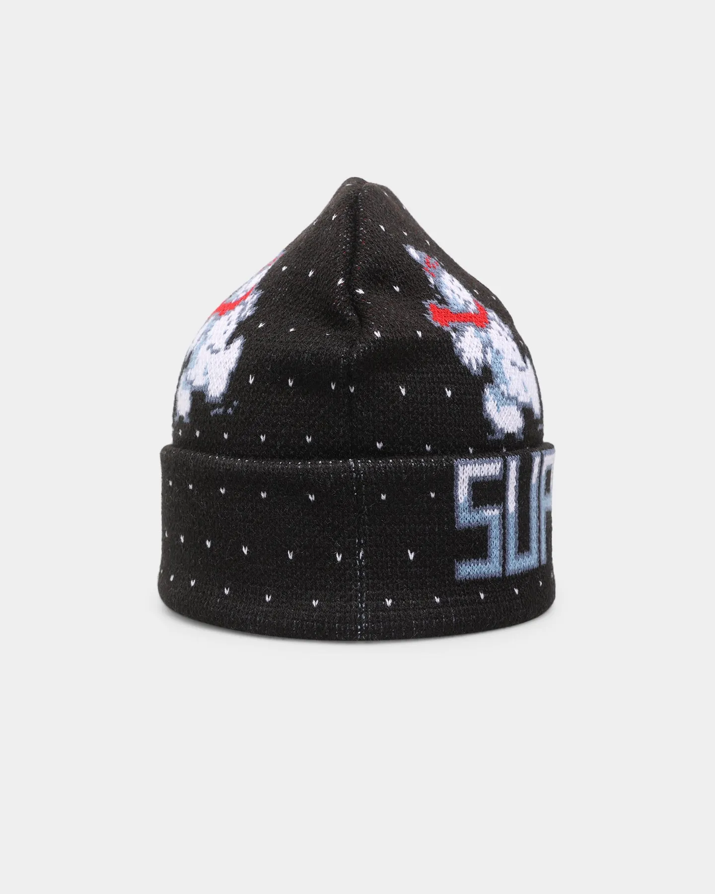 Supreme Snowman Beanie Black
