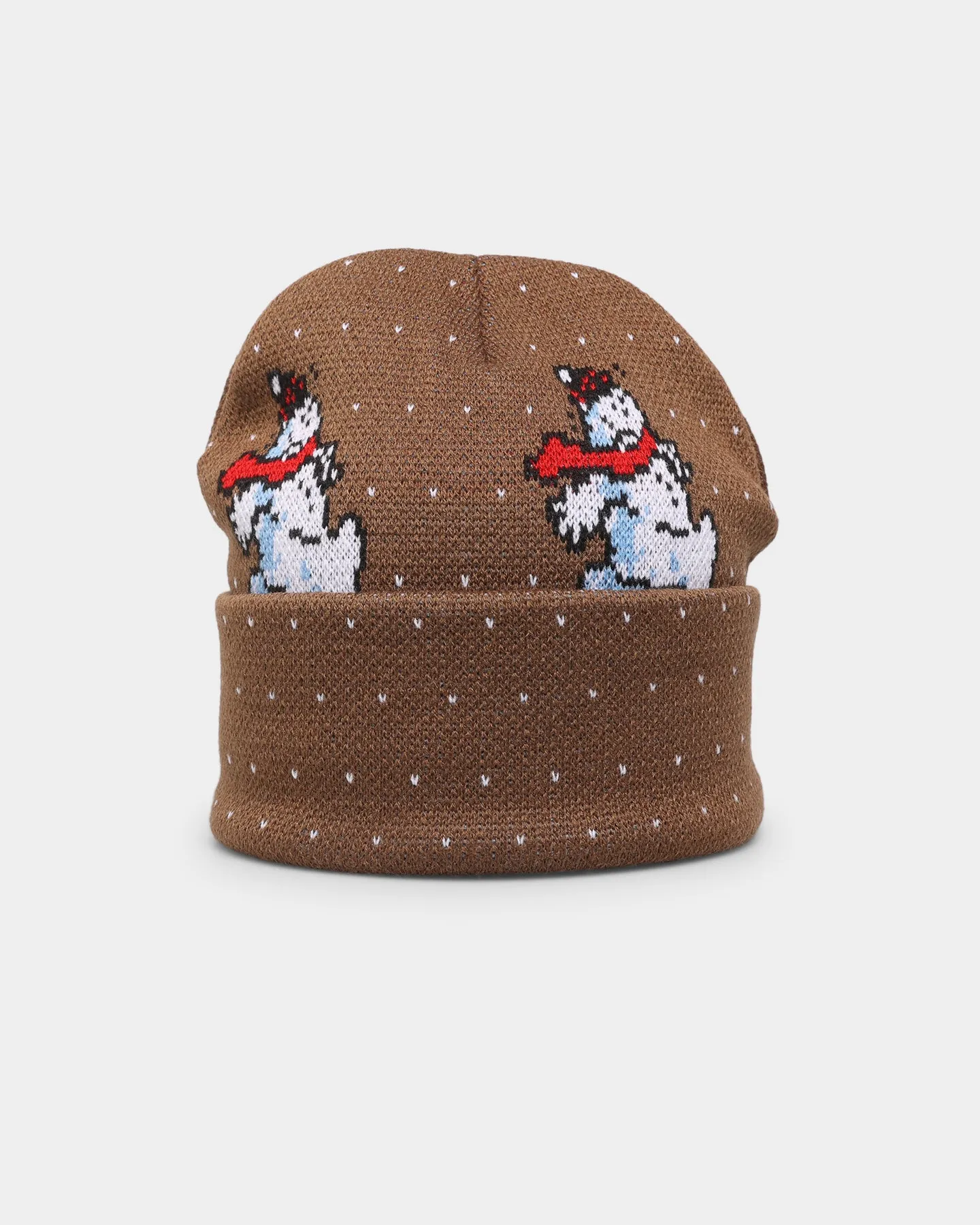 Supreme Snowman Beanie Brown