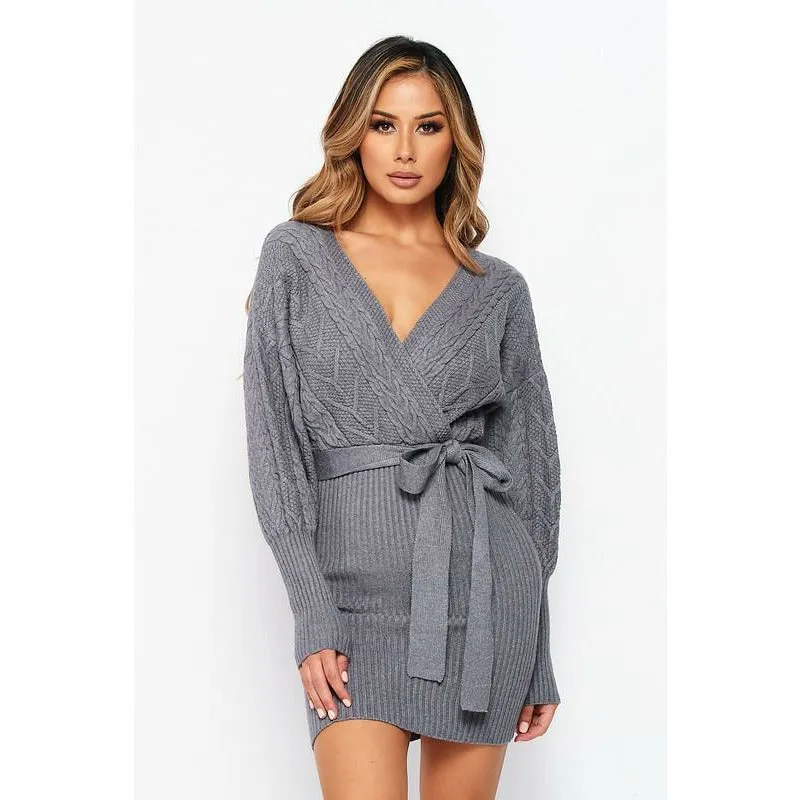 The City Knit Sweater Dress