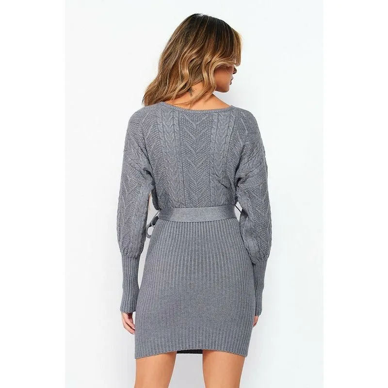 The City Knit Sweater Dress