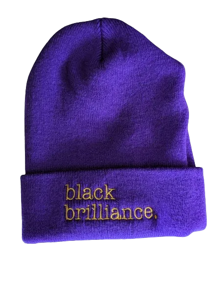 The Official black brilliance beanie