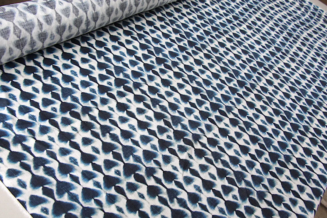 The Shape Of Rain Printed Linen