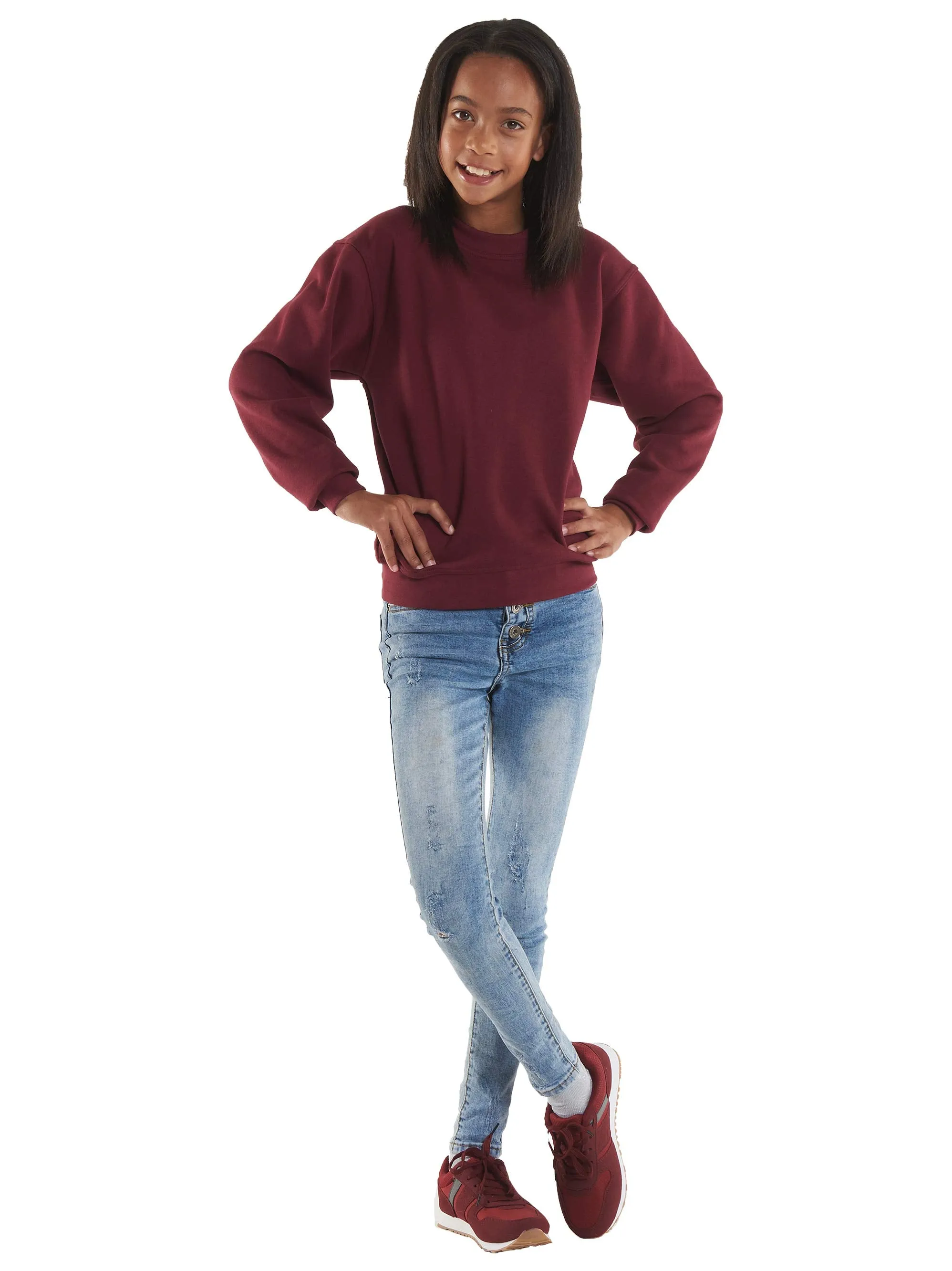 The UX Childrens Sweatshirt | Heather Grey