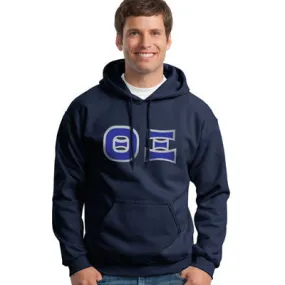 Theta Xi Hooded Sweatshirt - G185 - TWILL