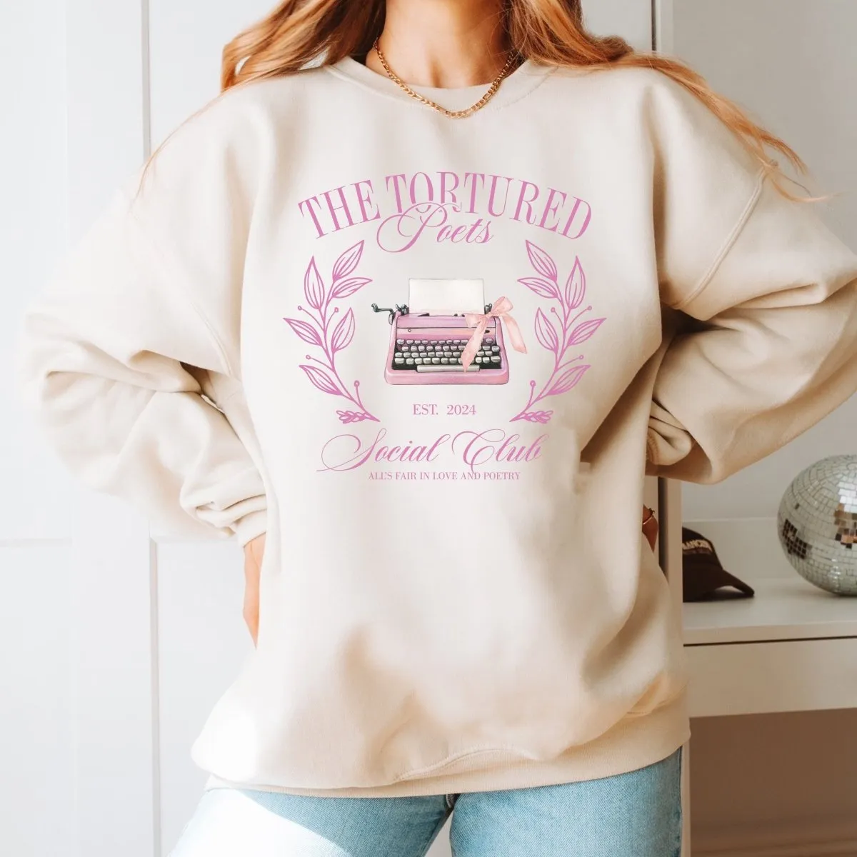 Tortured Poet Social Club Sweatshirt