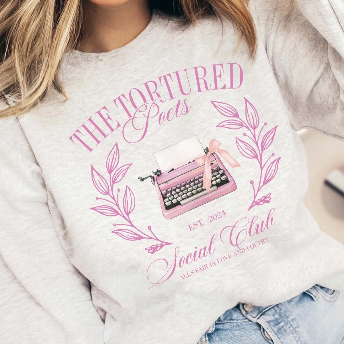 Tortured Poet Social Club Sweatshirt