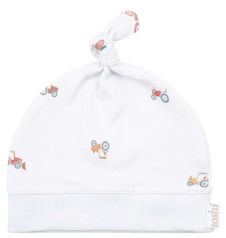Toshi Baby Beanie Mr Tractor