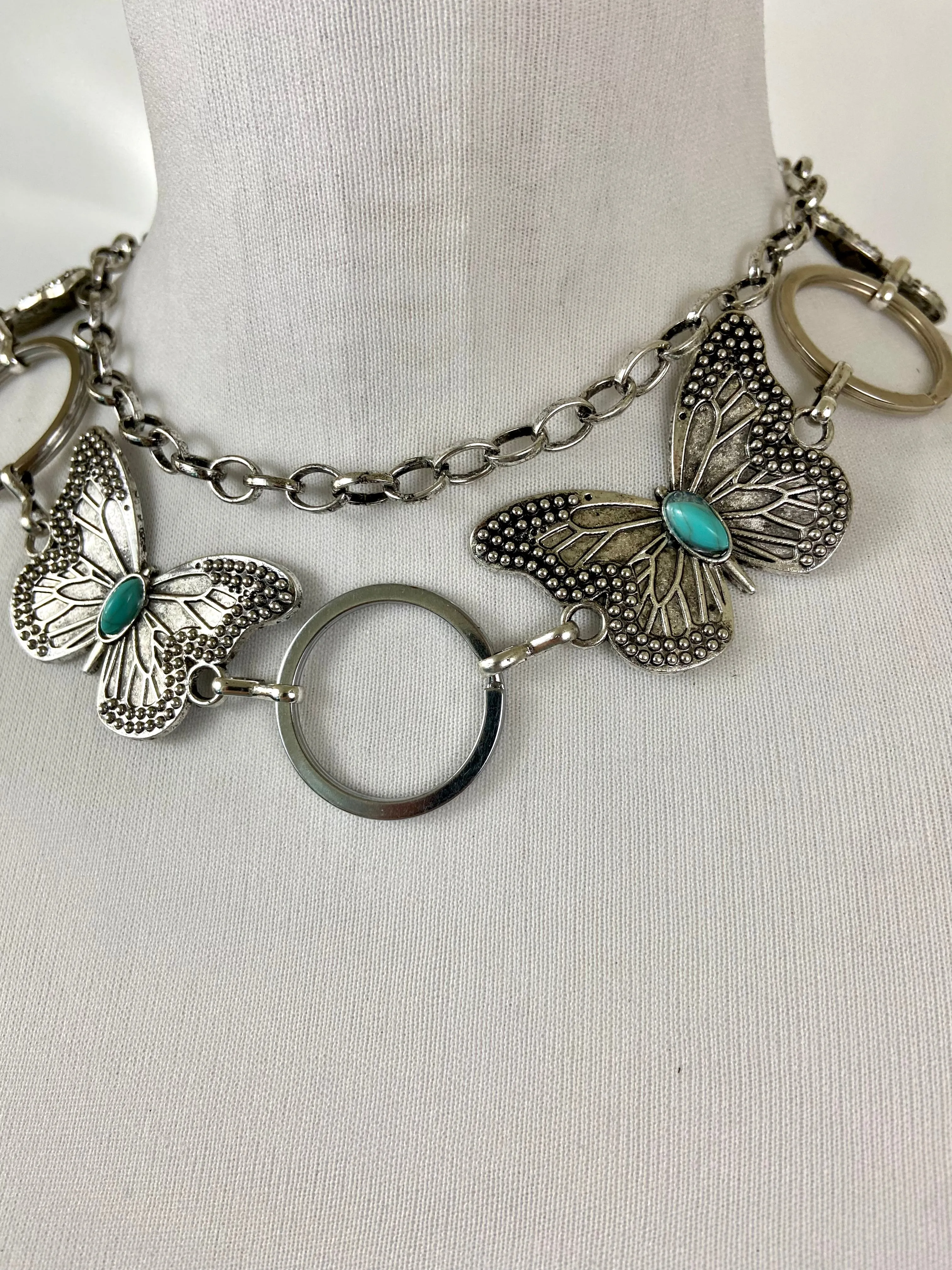 Turquoise butterfly 🦋 belt