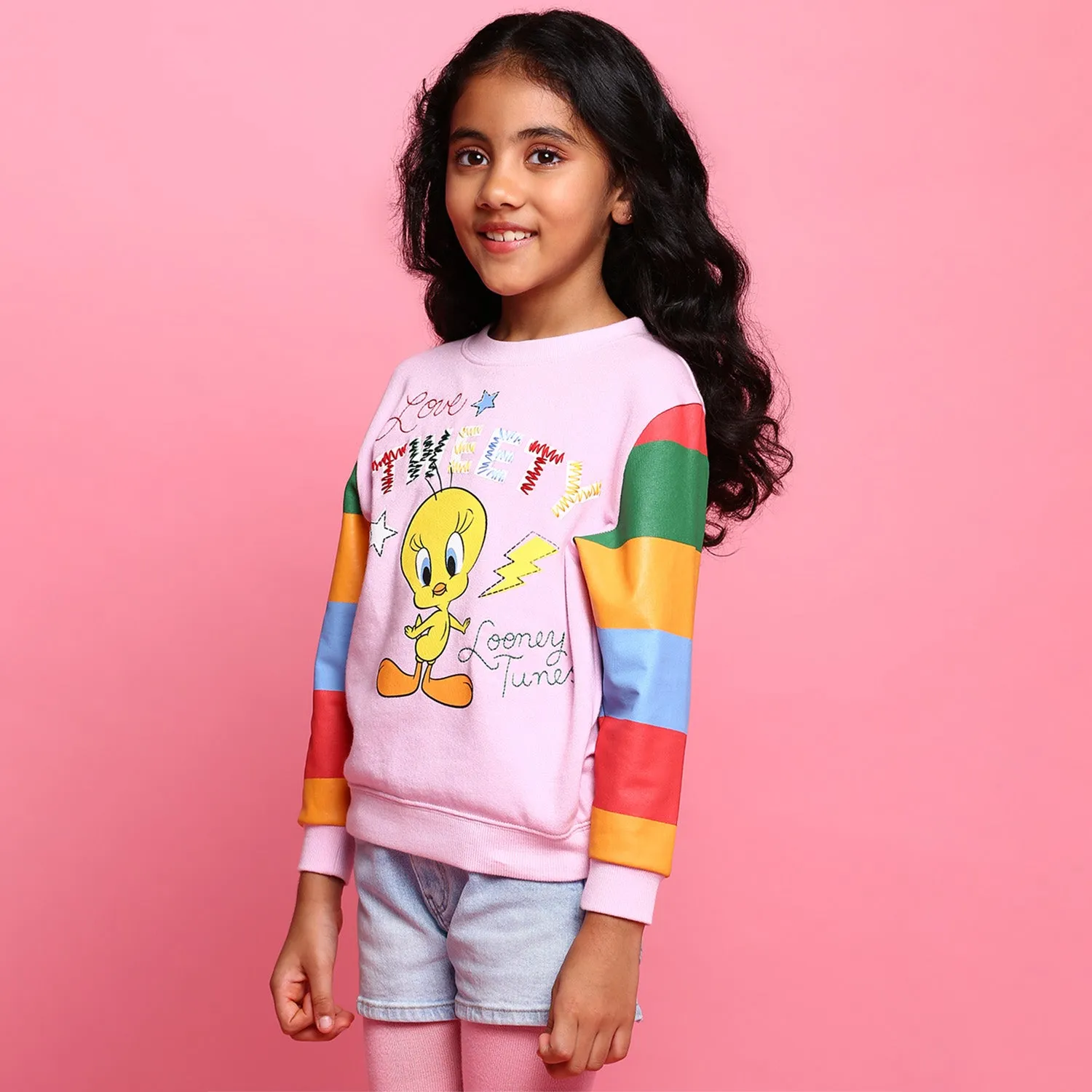 Tweety Girls Relax Sweatshirt