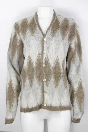 Vintage 60s Mohair Cardigan  - L