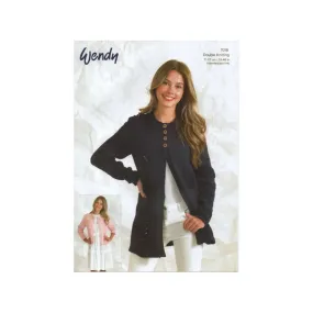 Wendy DK Knitting Pattern 7018