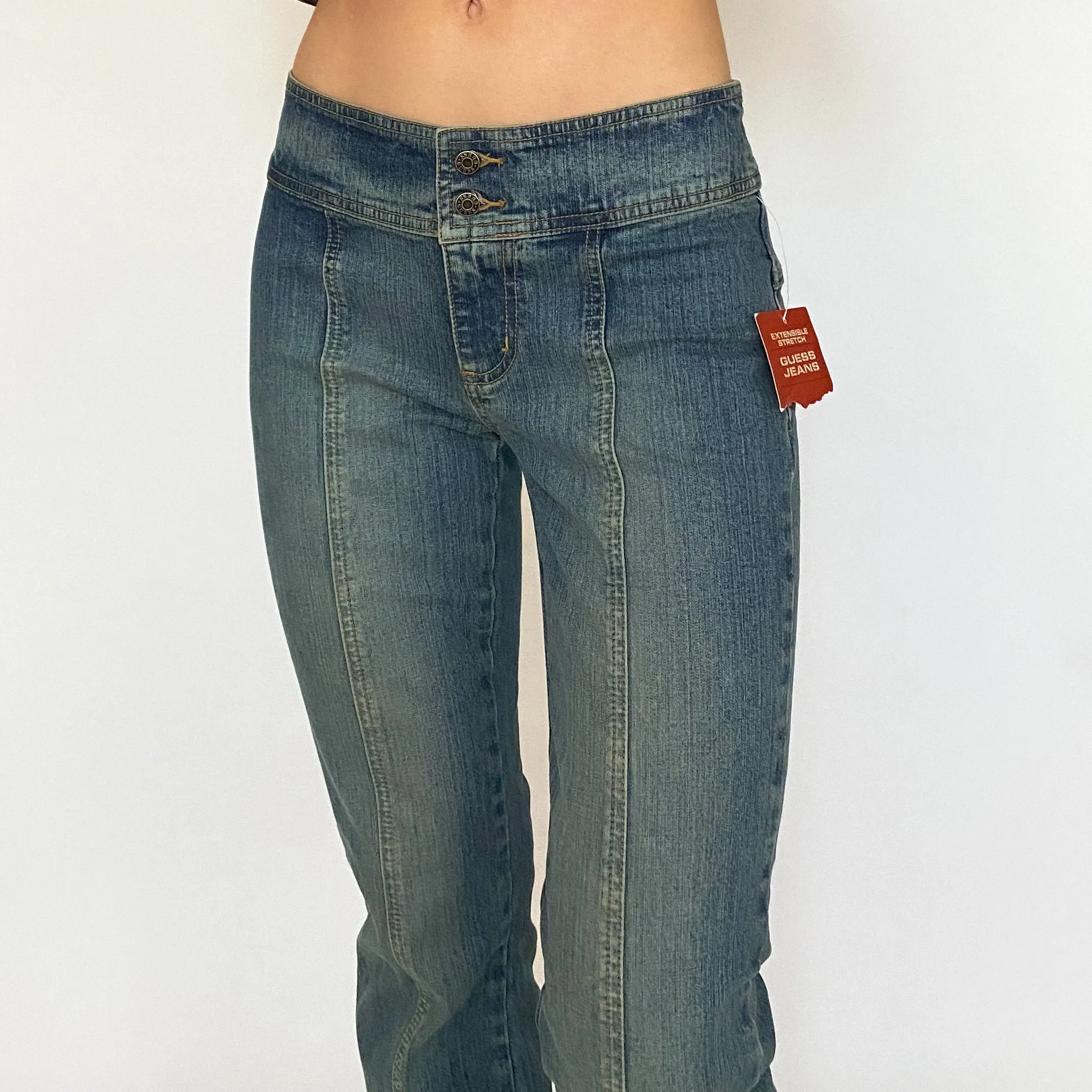y2k guess seam jeans - size 26